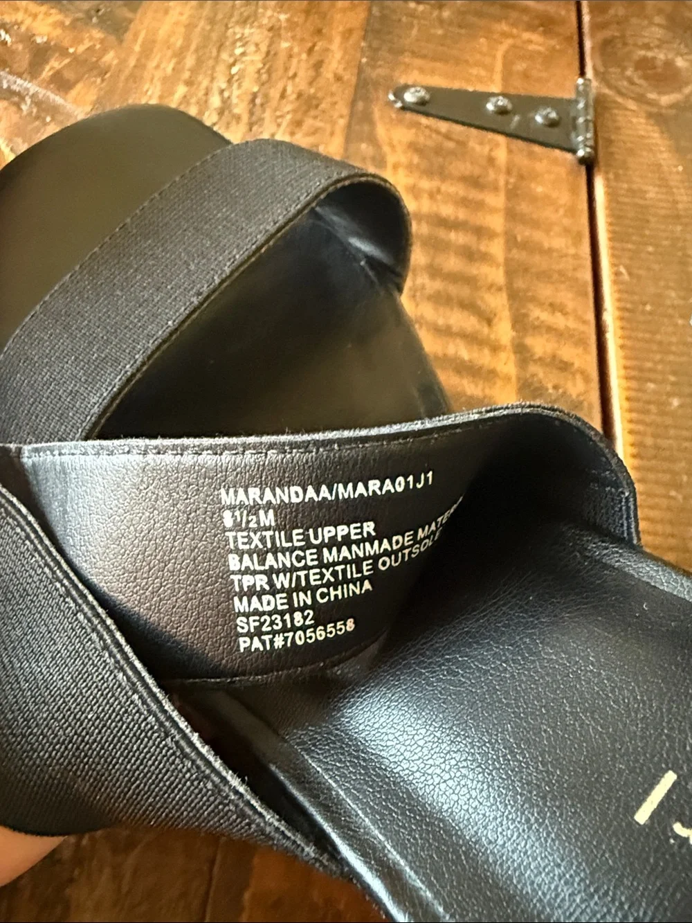 Madden Girl Black Cork Espadrille Wedge Sandals Size 8.5